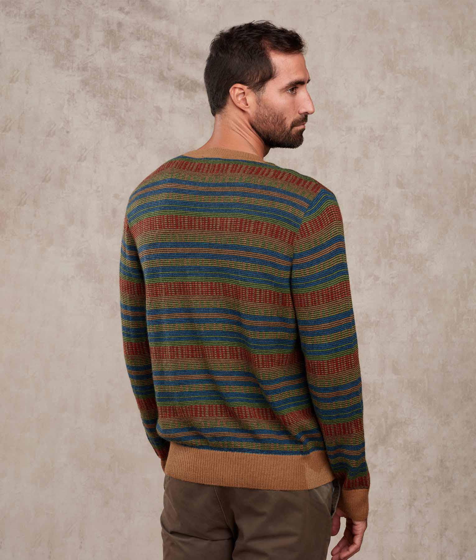 Classic Interlock Stripes Sweater