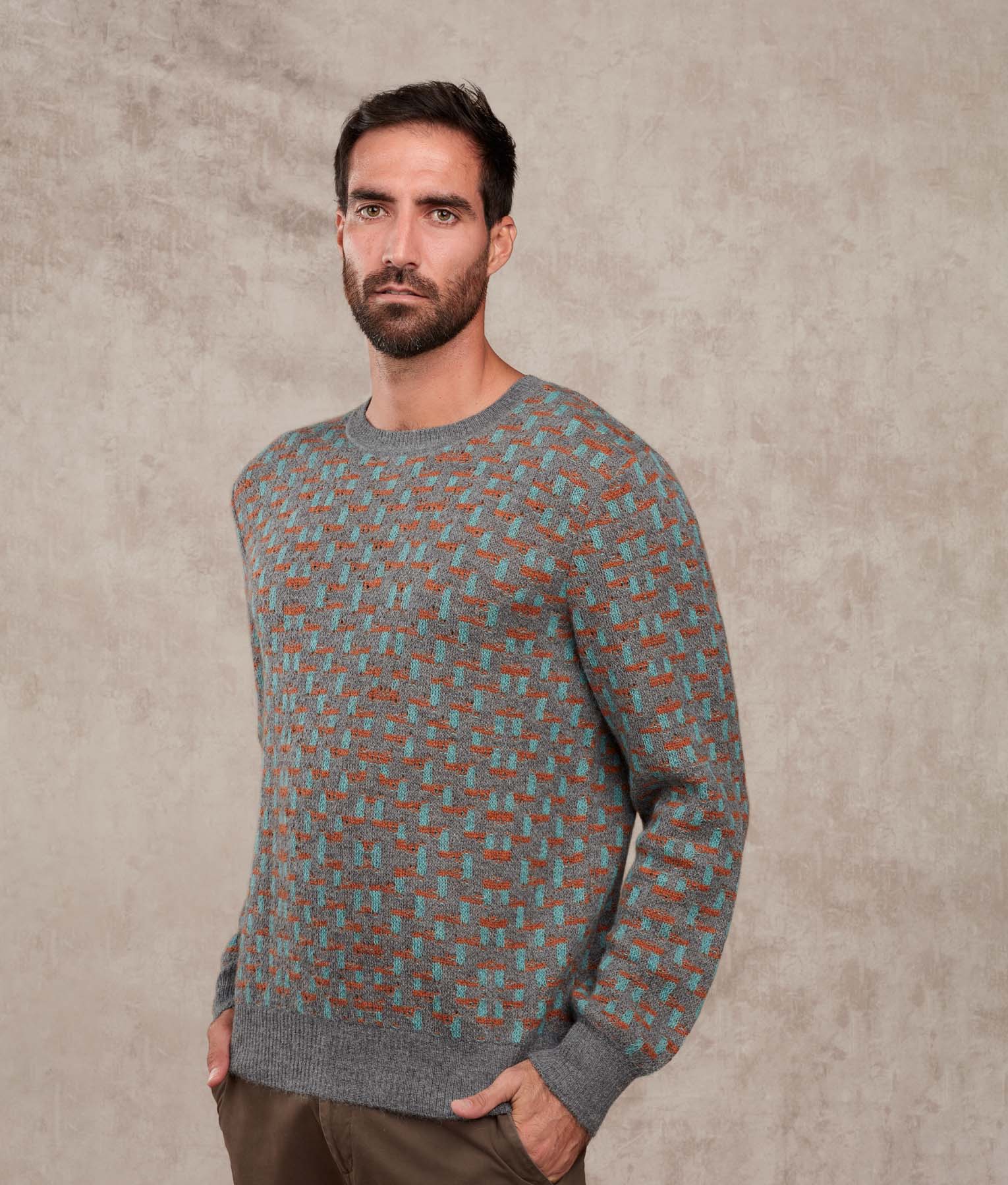 The Weave Jacquard Sweater