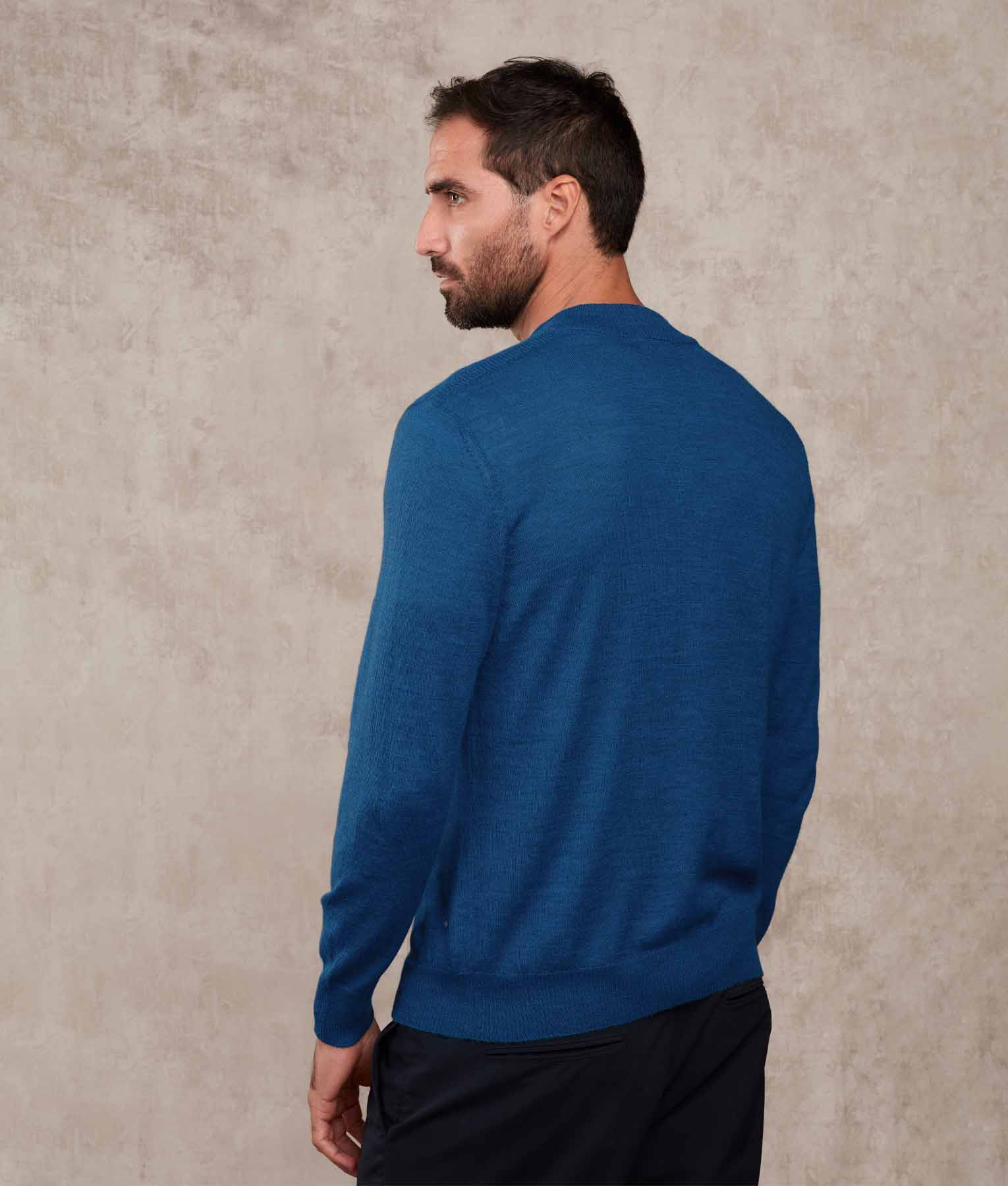 Mock Neck Premium Alpaca Sweater