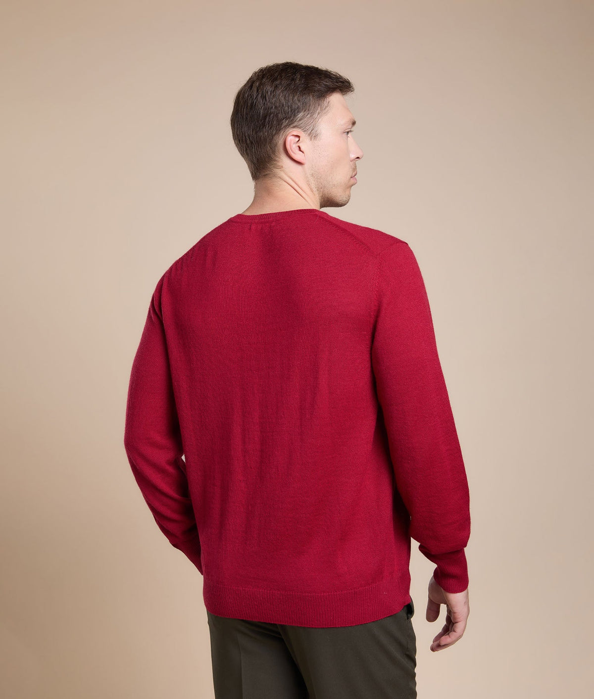 Crew Neck Jersey Sweater