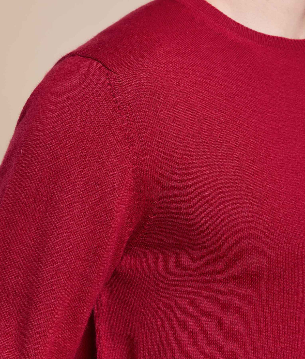 Crew Neck Jersey Sweater
