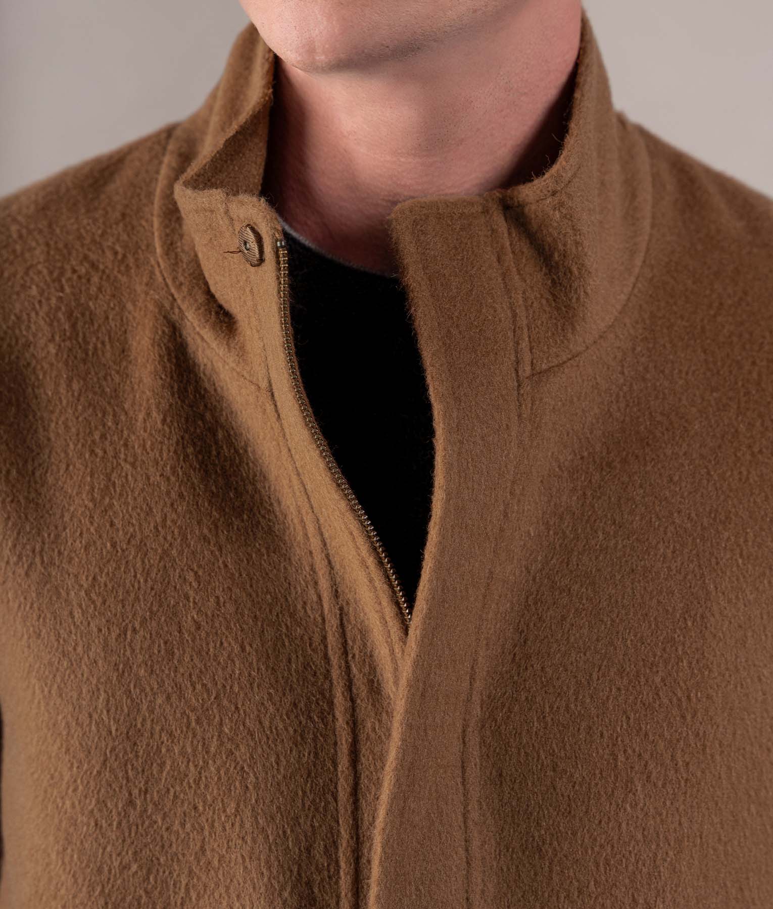 Men'S Easy Fit Cargo Coat - Toasted Coconut