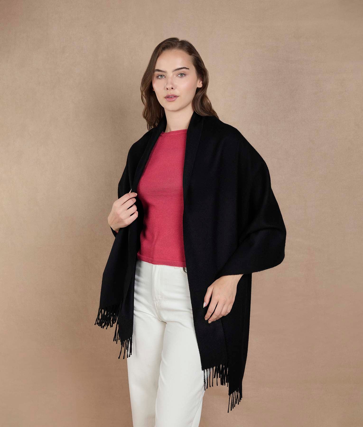 Premium Shawl - Black