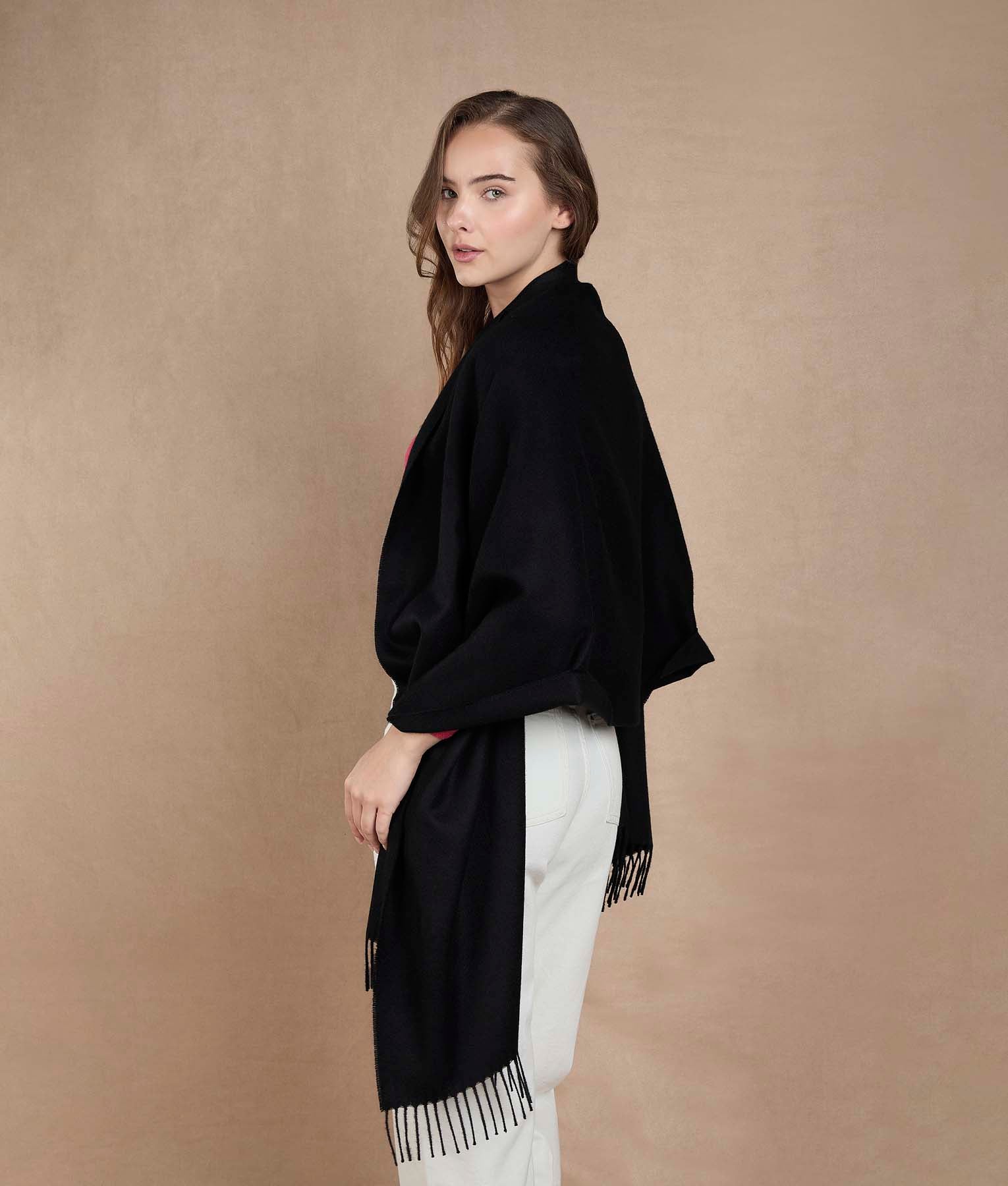 Premium Shawl - Black