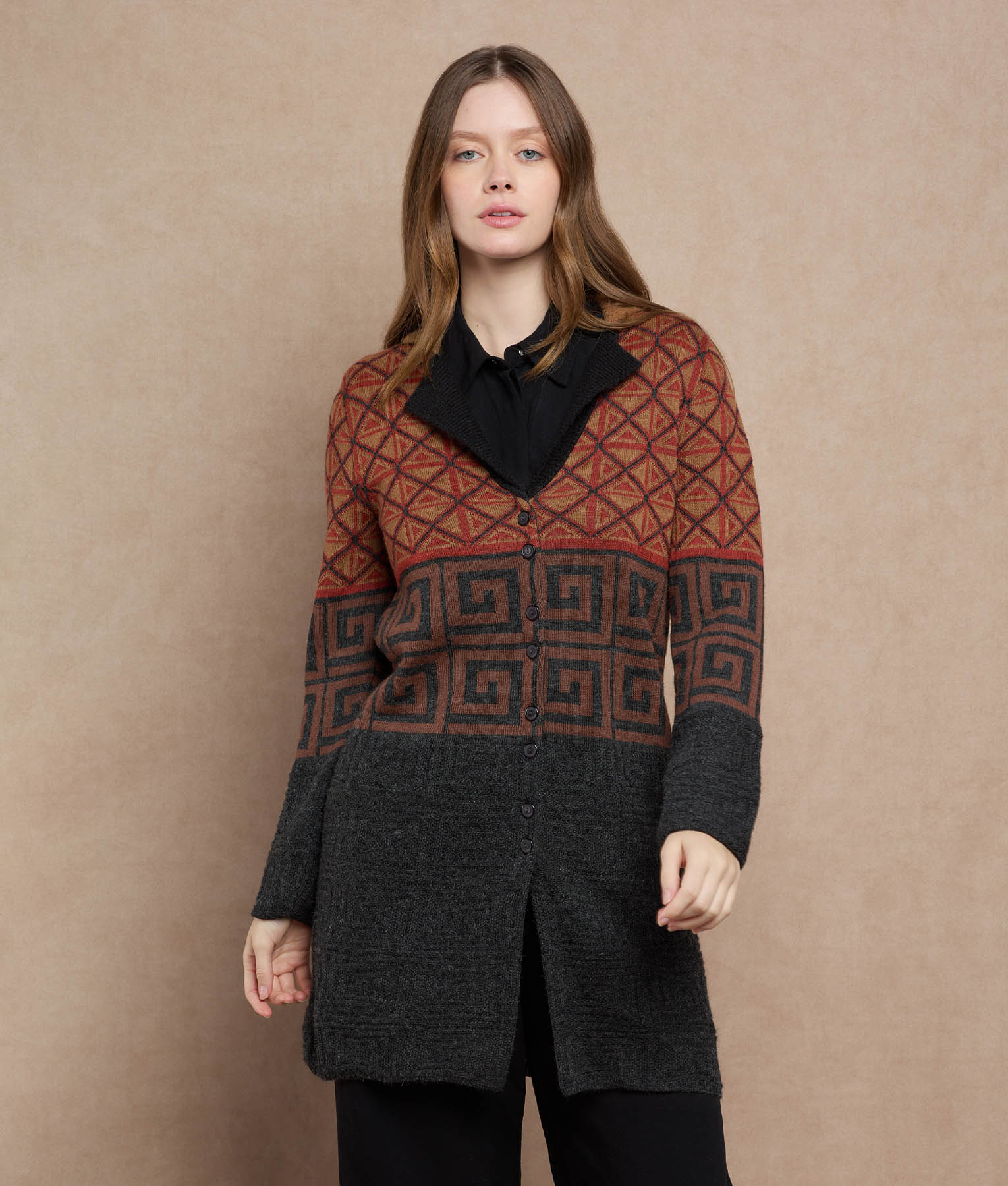 Beto Long Cardigan