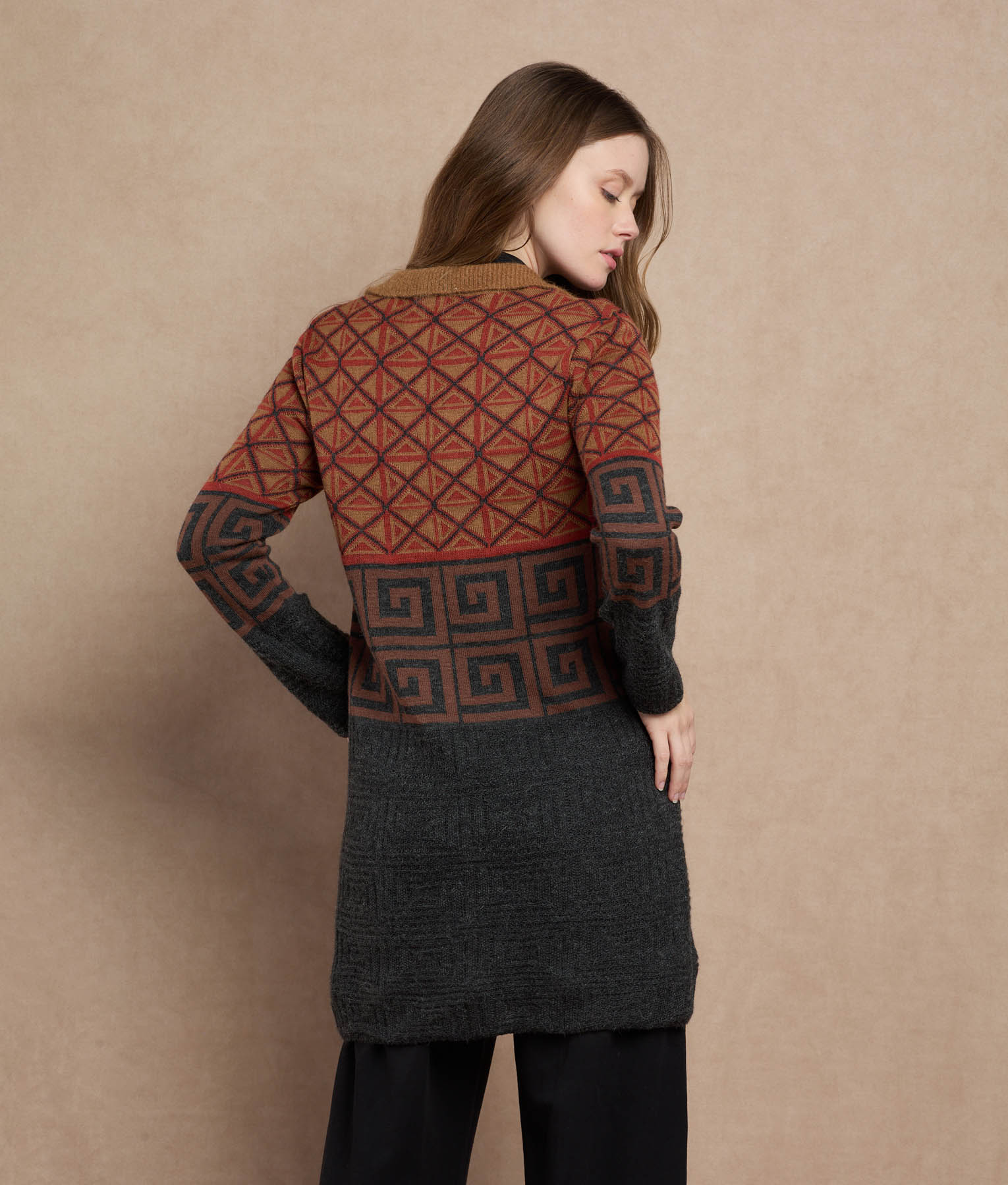 Beto Long Cardigan