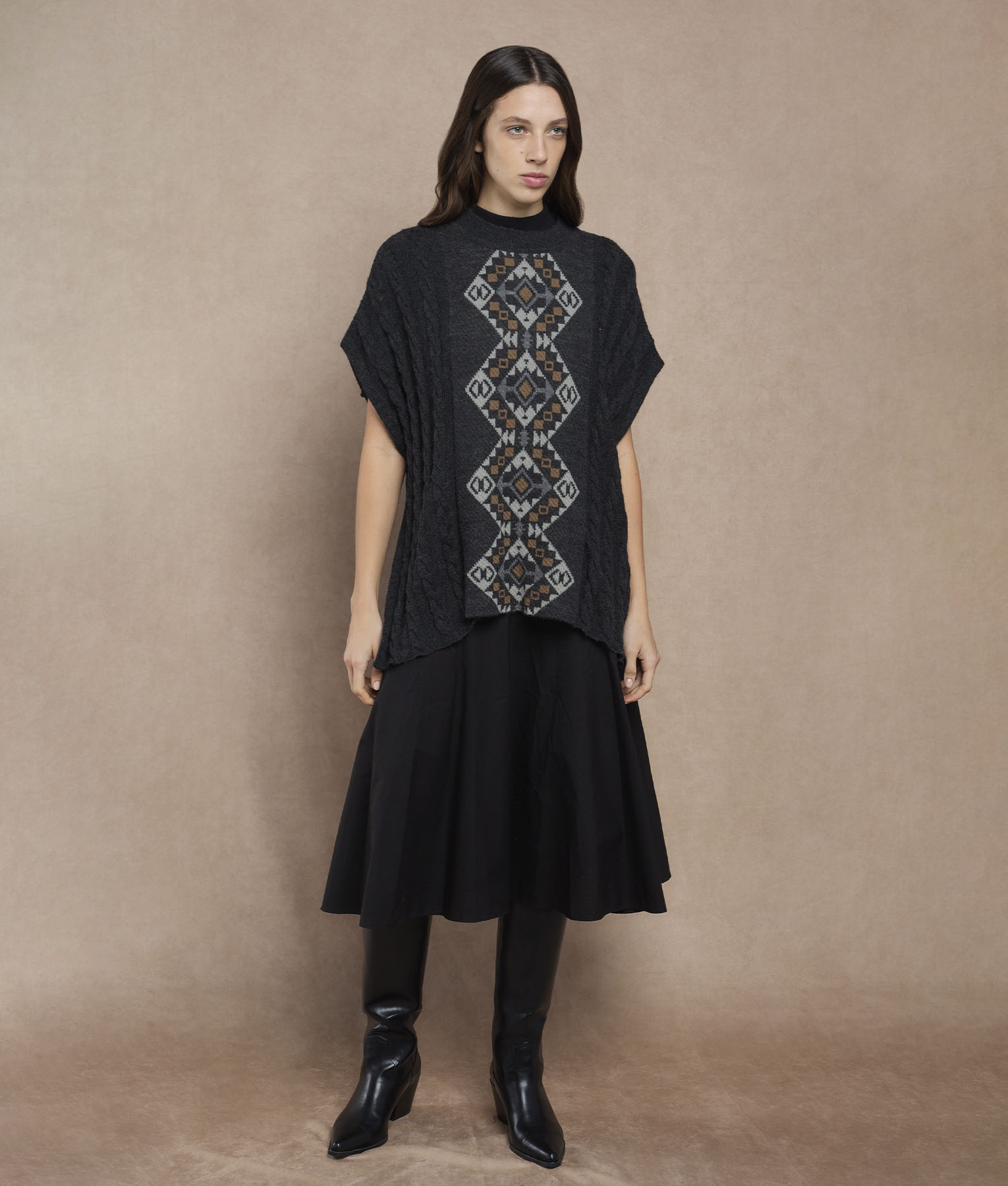 Cables & Structors Poncho
