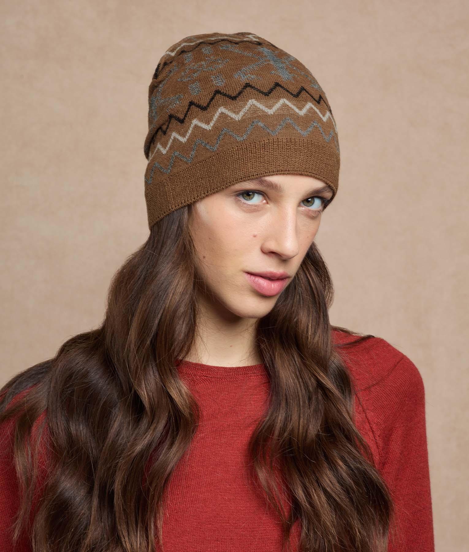 Snowy Andes Beanie
