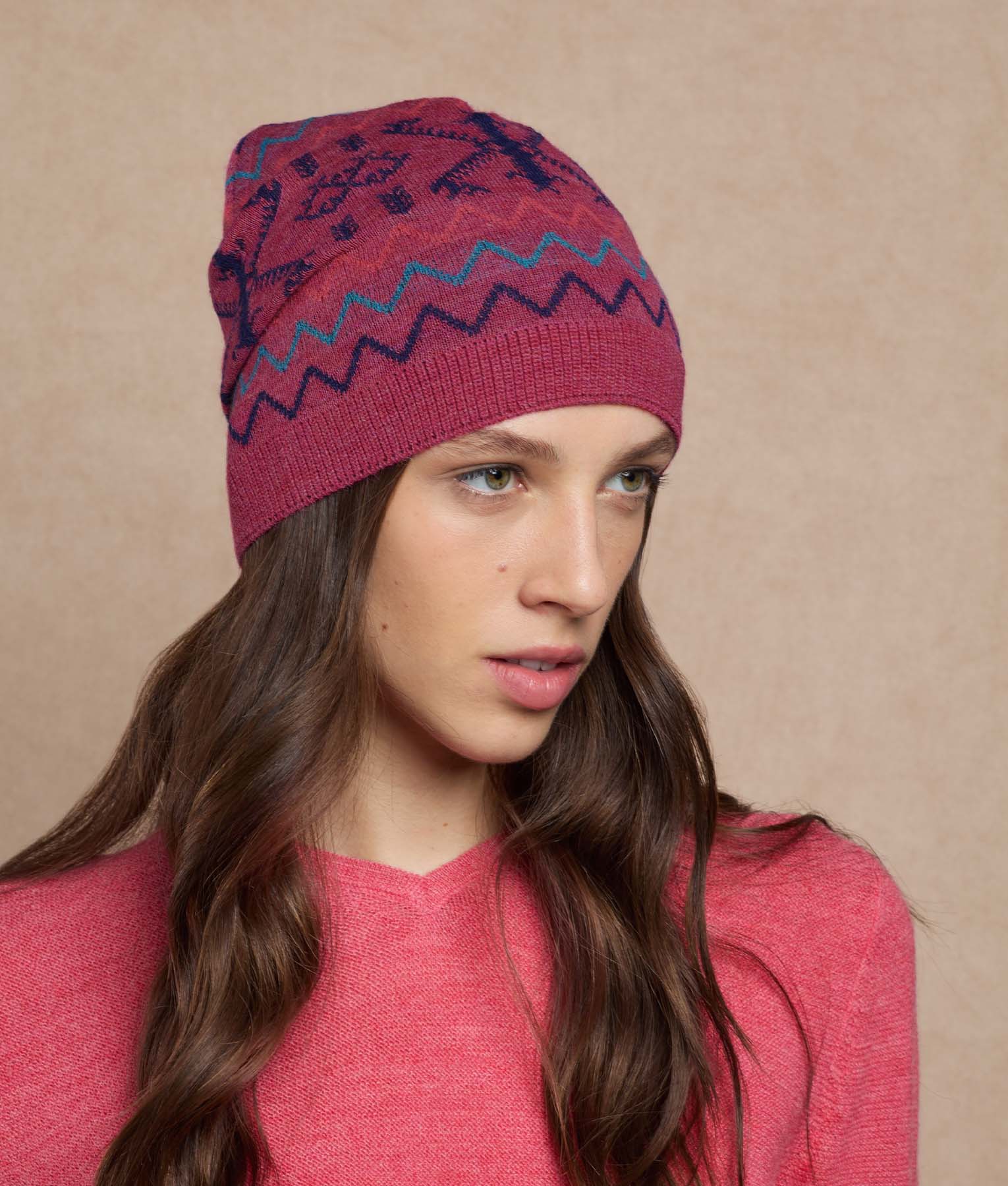 Snowy Andes Beanie