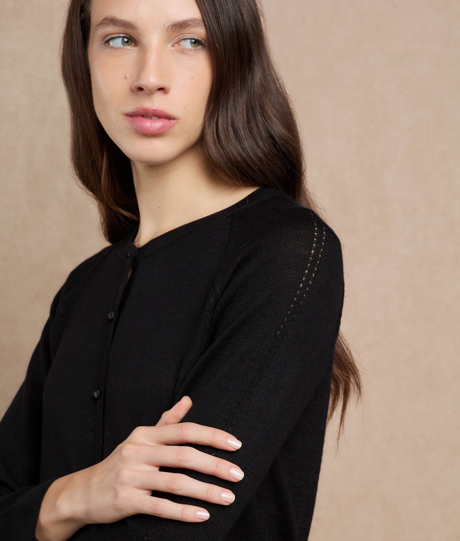 Basic Raglan Cardigan