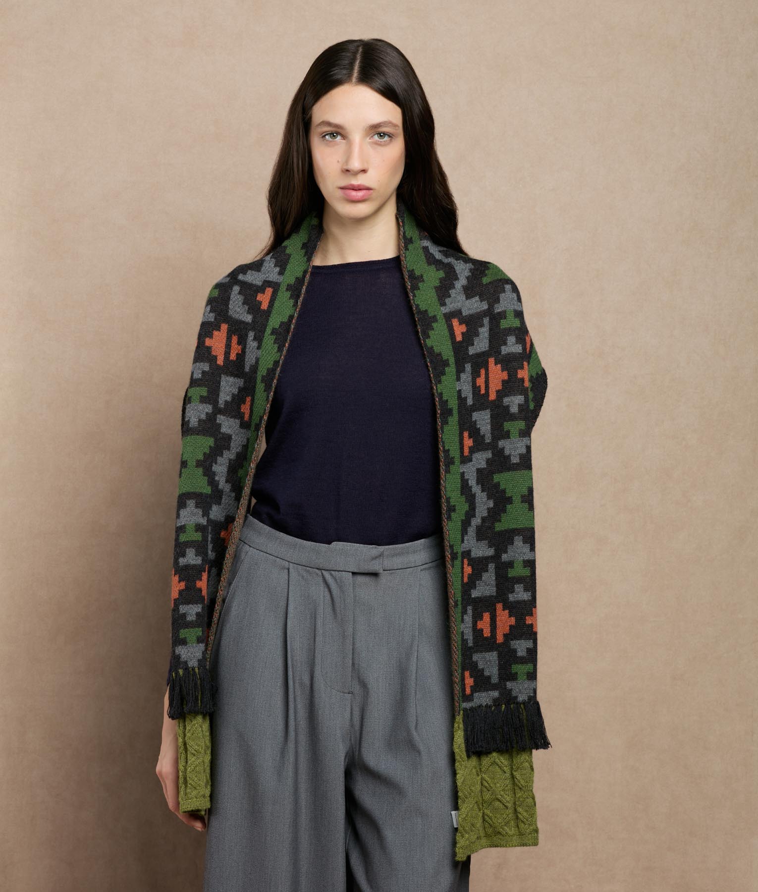 Jacquard Scarf
