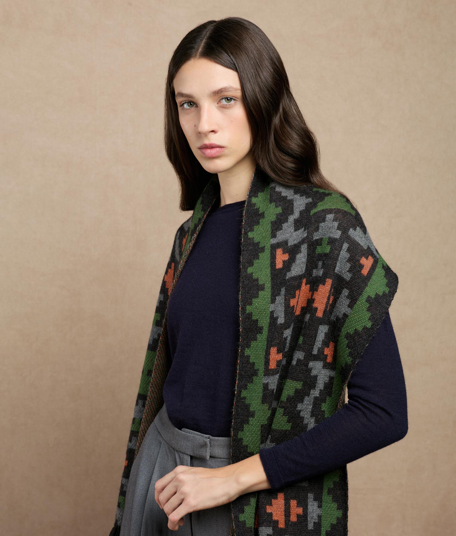 Jacquard Scarf
