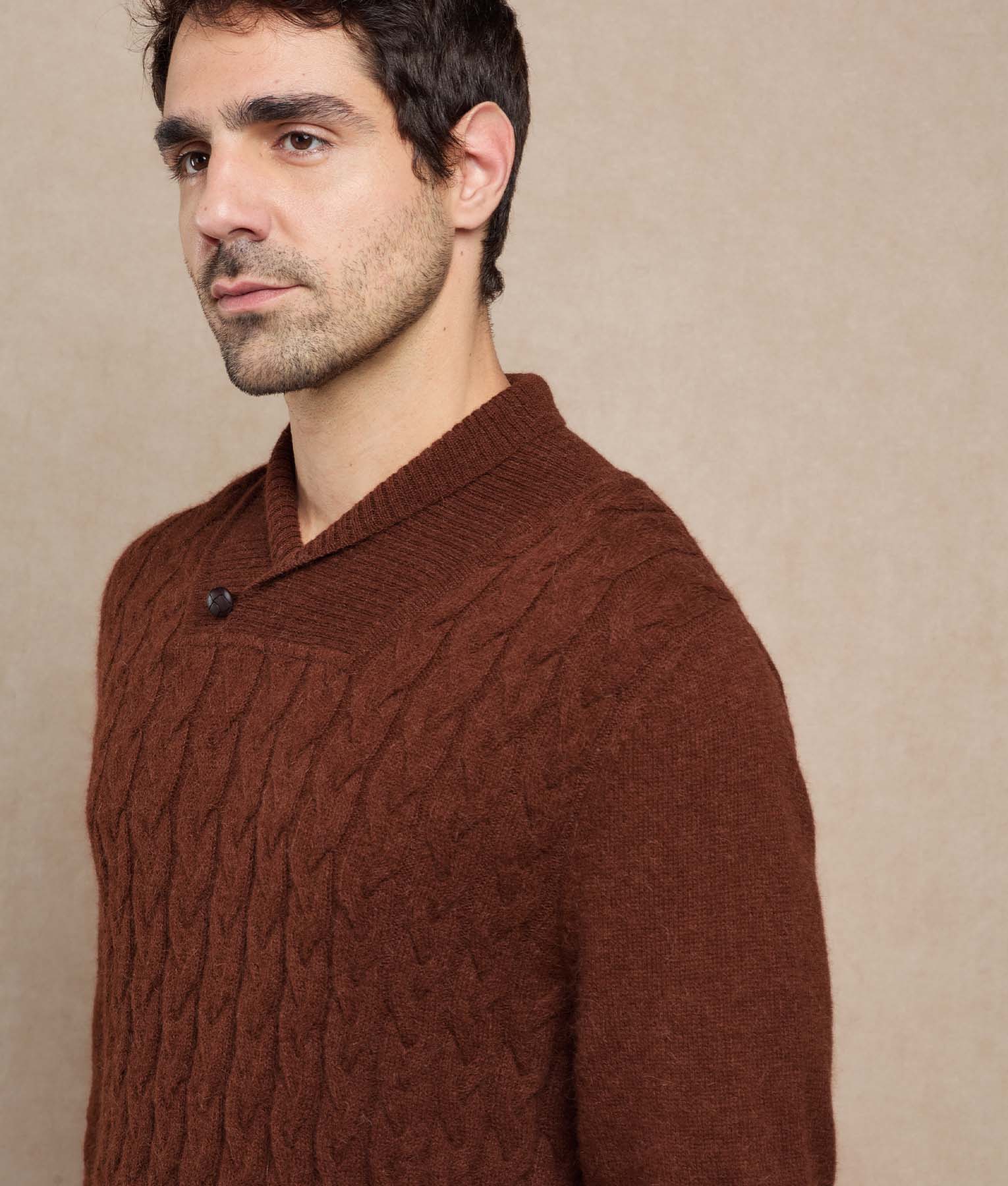 Wheat Cables Sweater