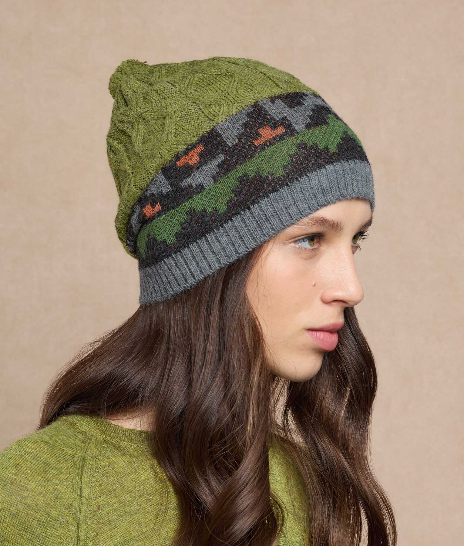 Jacquard Beanie
