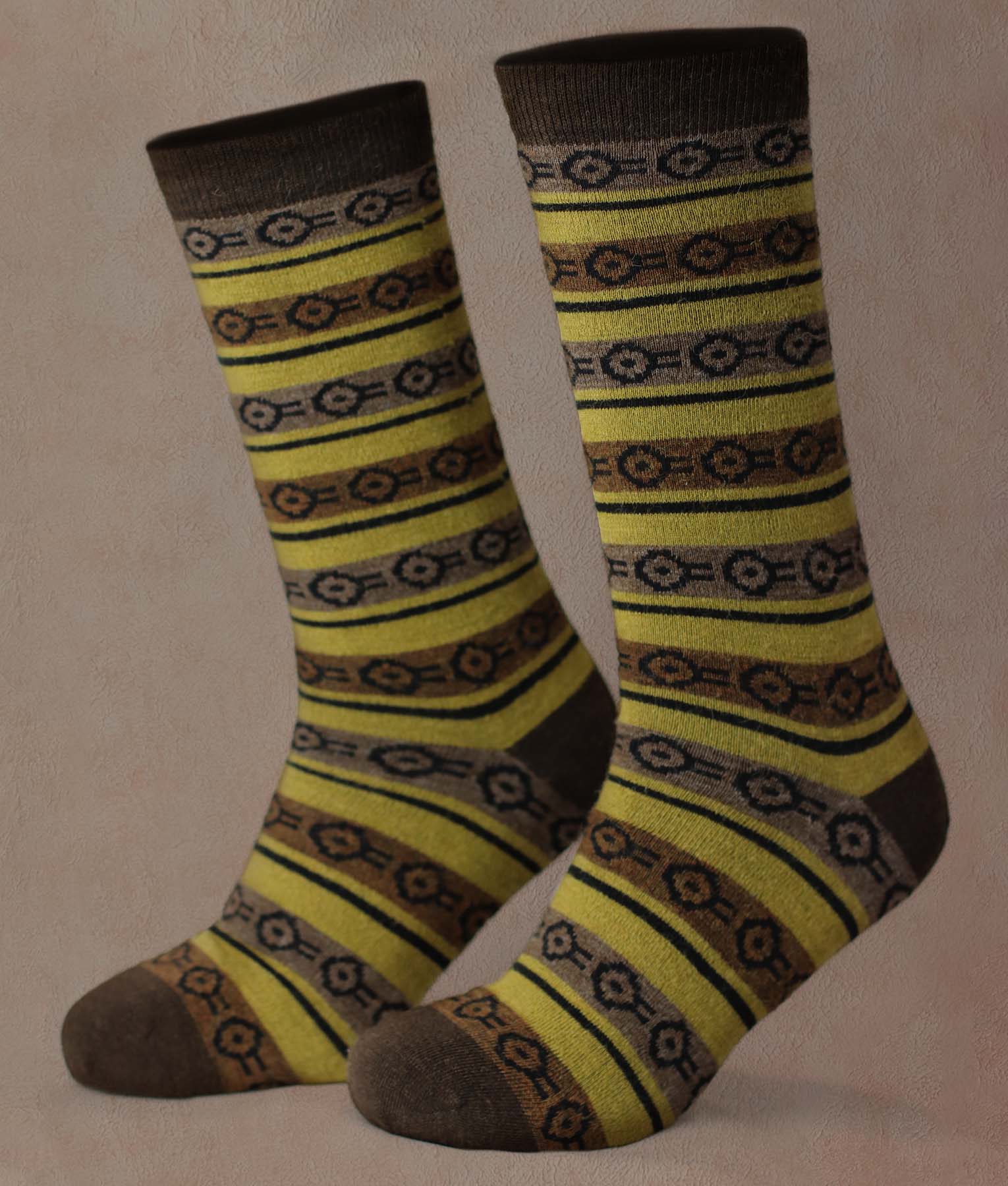 Heads & Lines Men's Socks