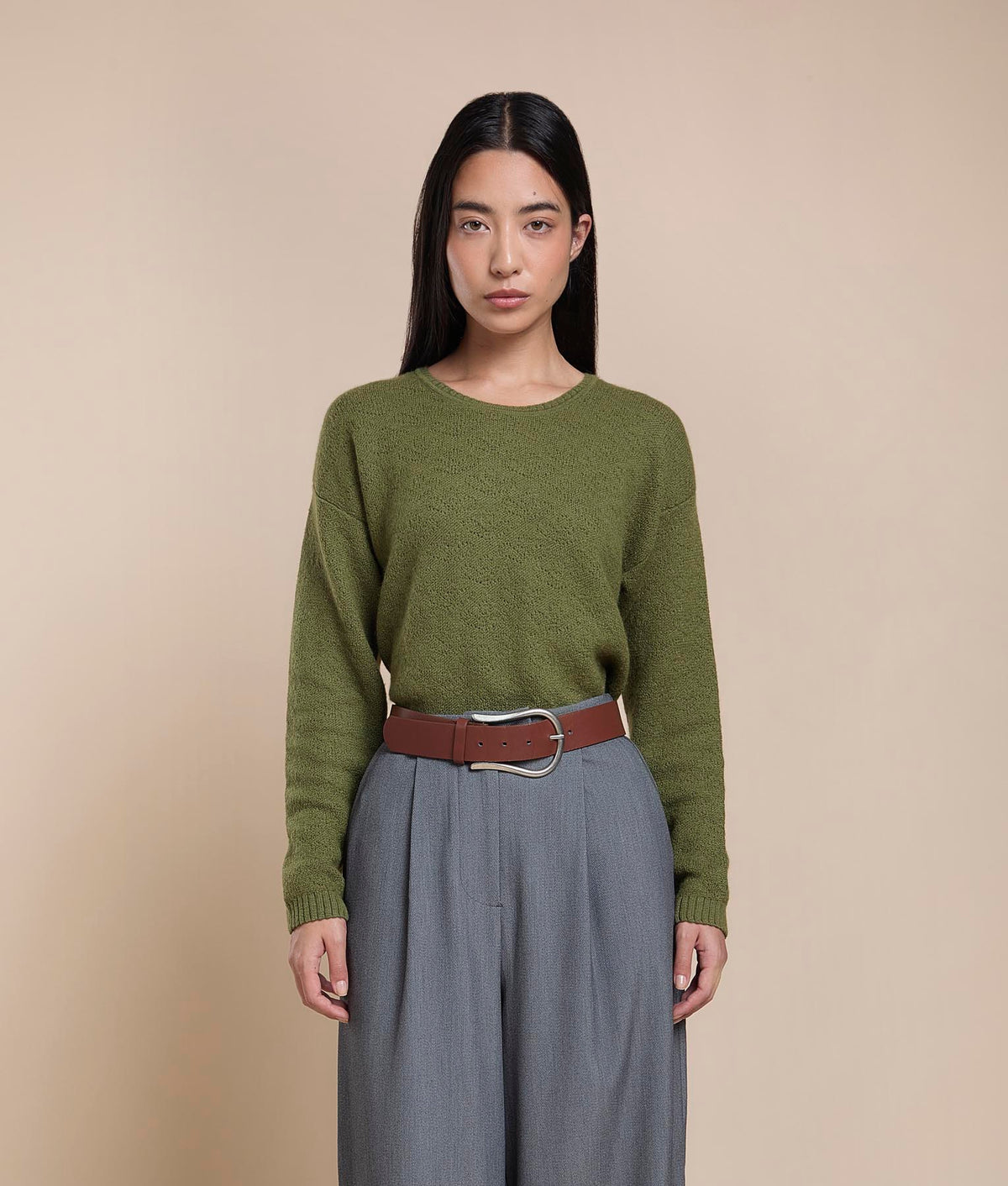 Floral Jacquard Sweater