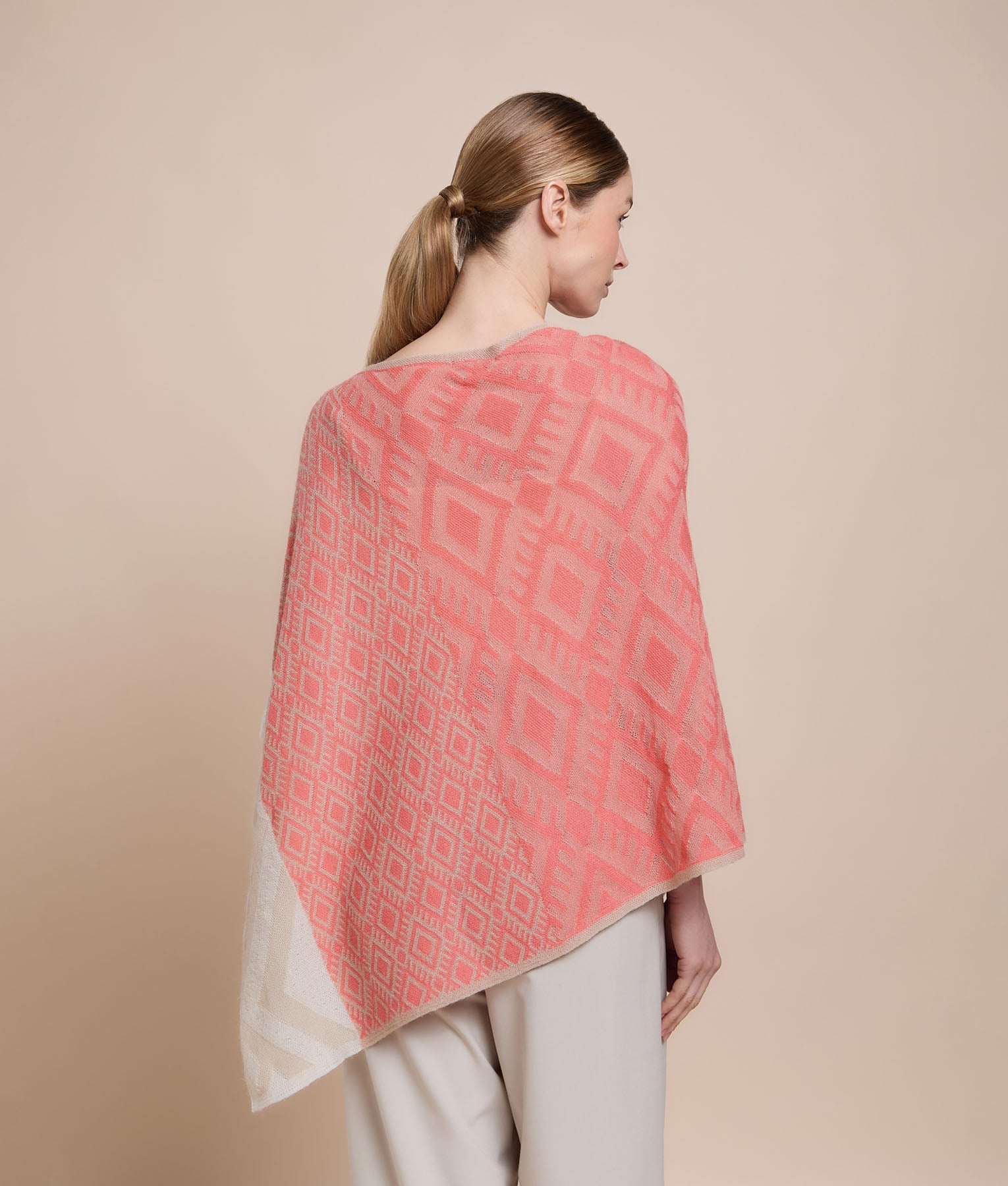 Basic Jacquard Poncho