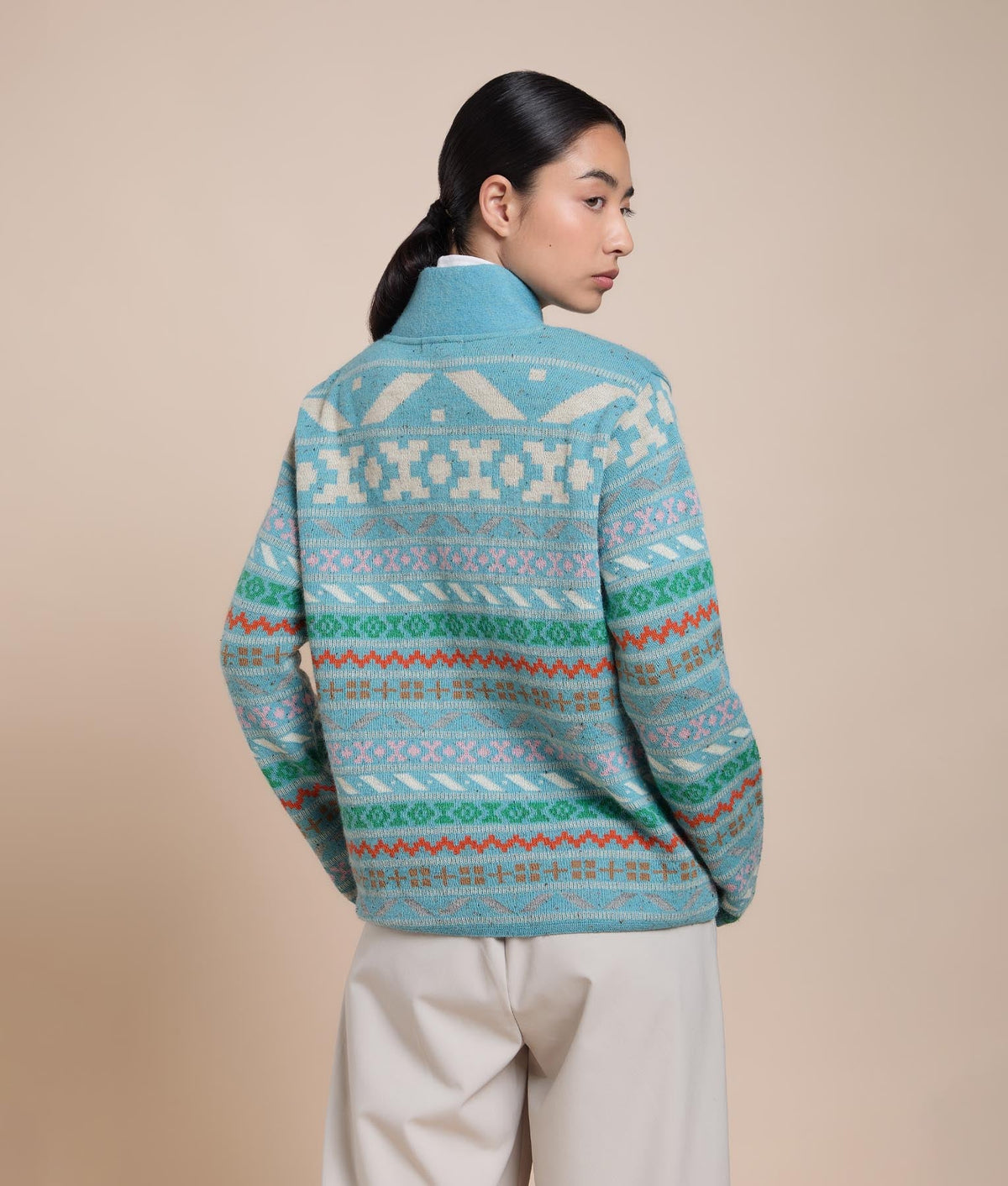 Women's 40's Cropped Cardigan