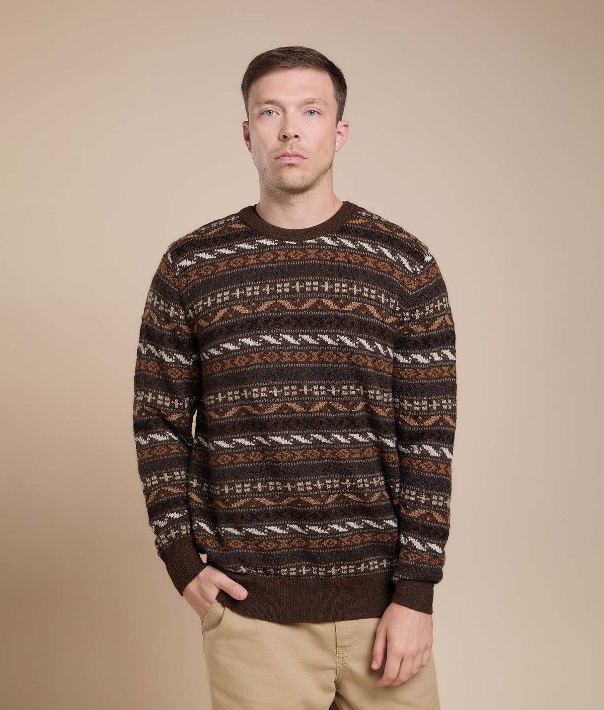 Forest Essence High-Neck Sweater