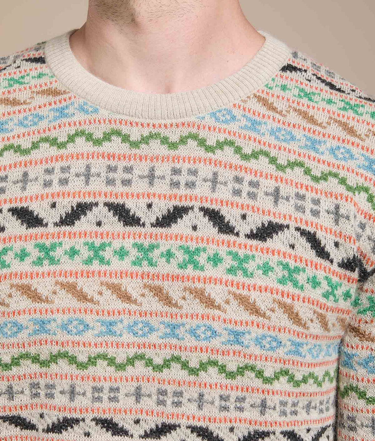 Forest Essence High-Neck Sweater