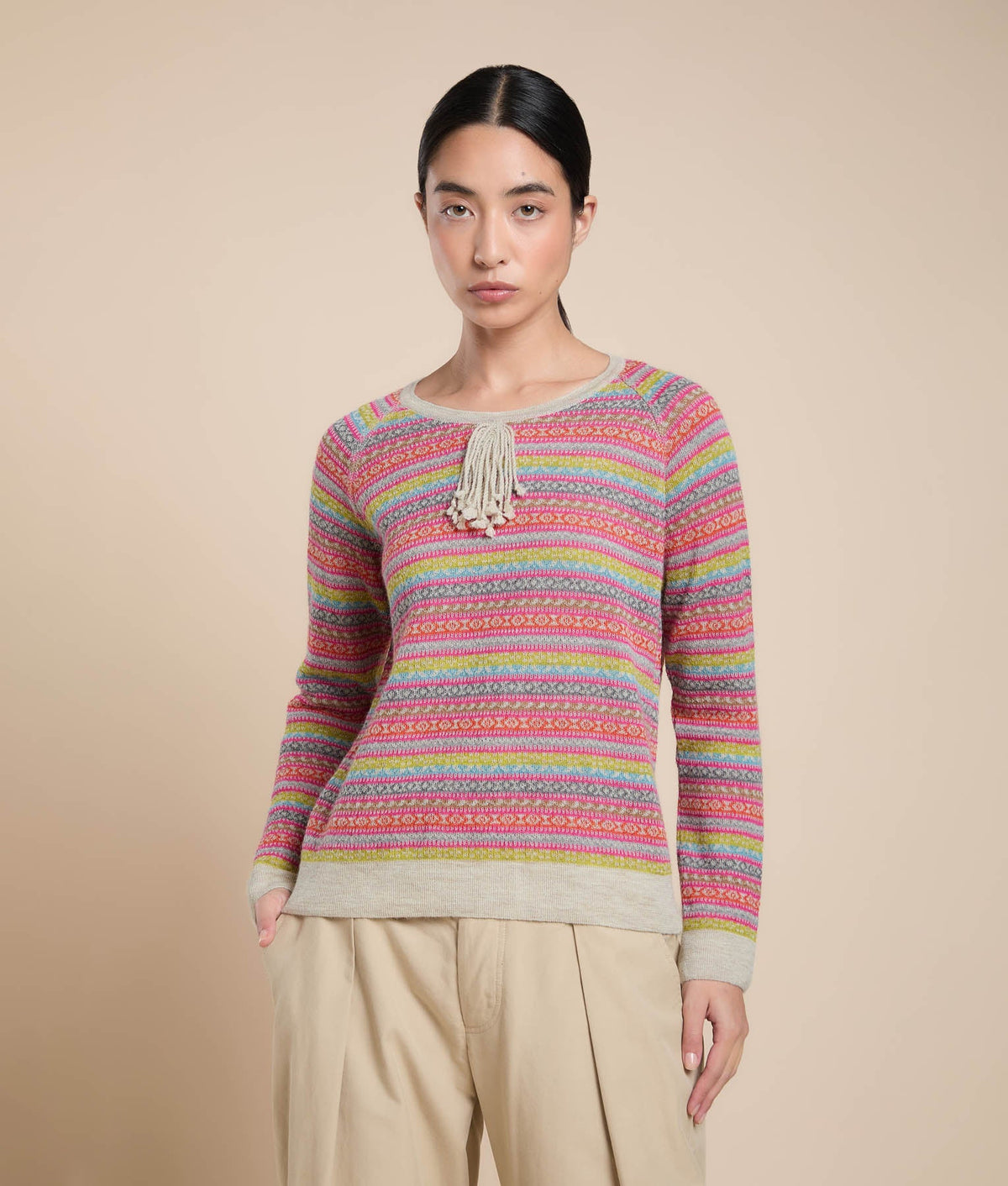 Anderoco Jacquard Sweater