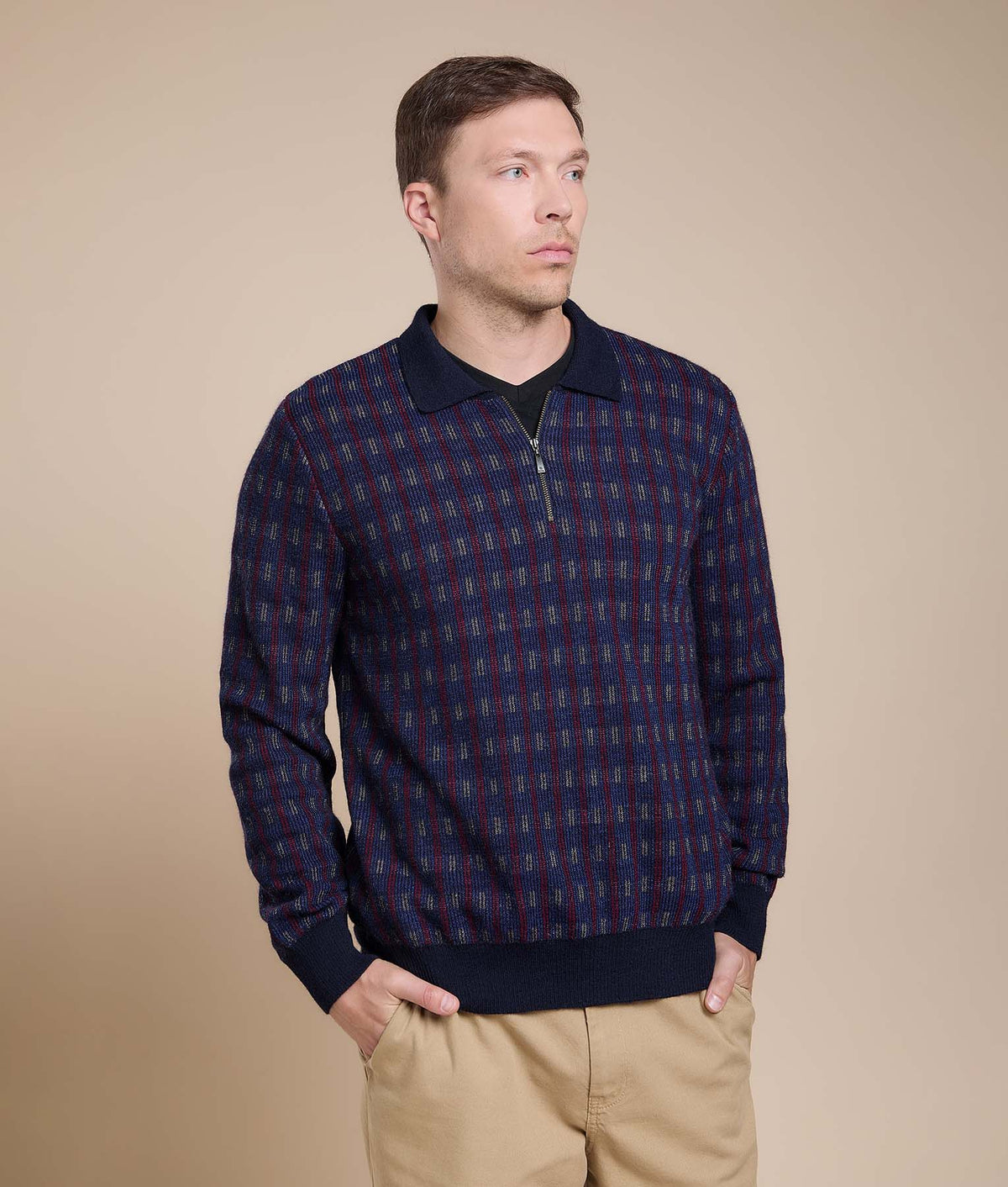 Sparkle Jacquard Sweater