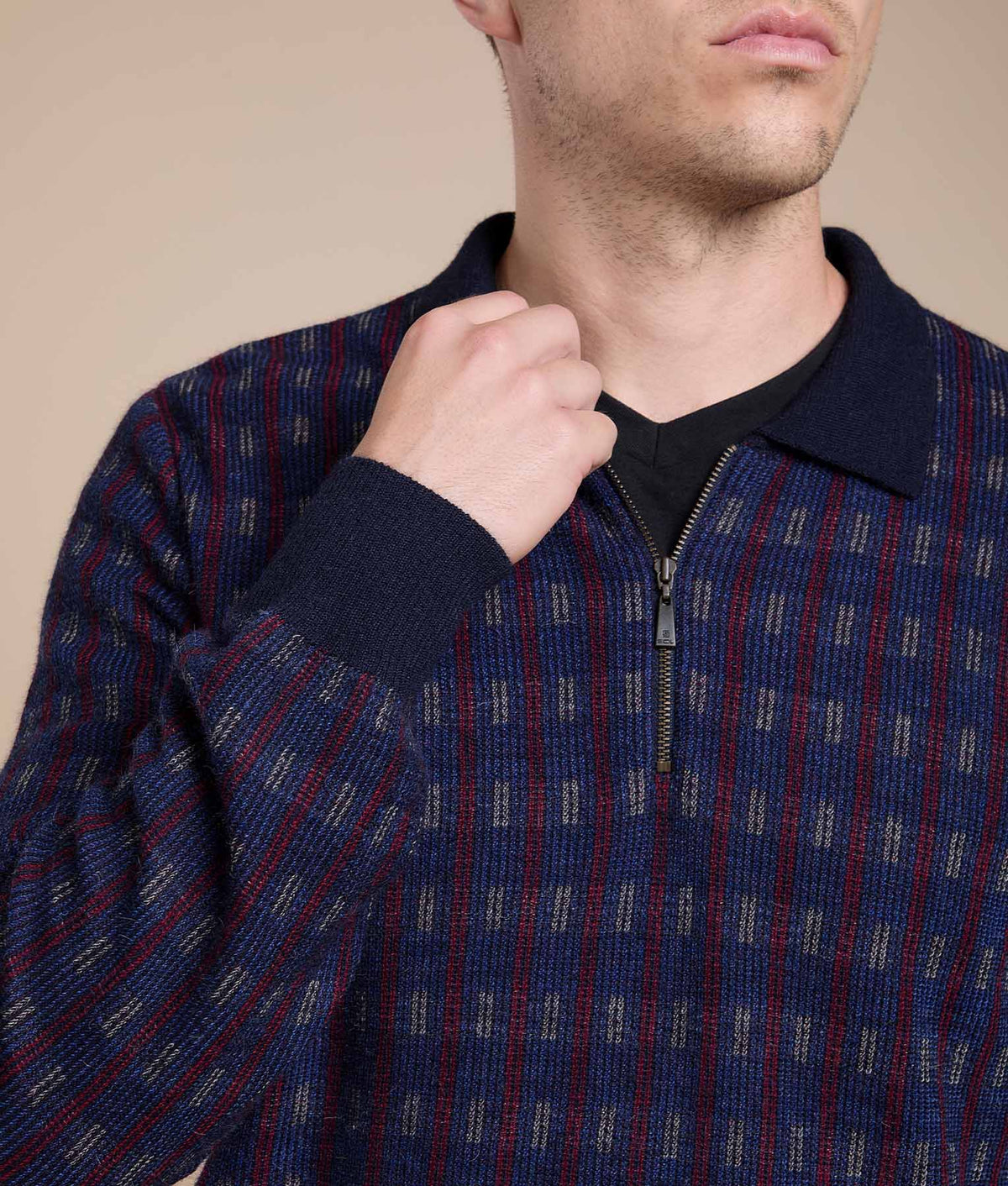 Sparkle Jacquard Sweater