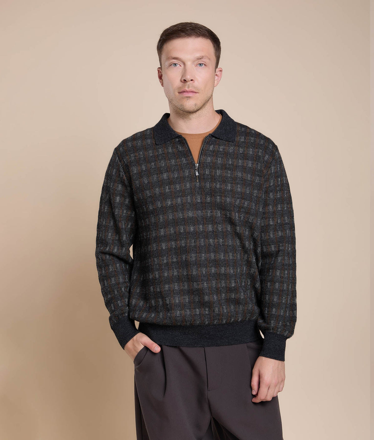 Sparkle Jacquard Sweater