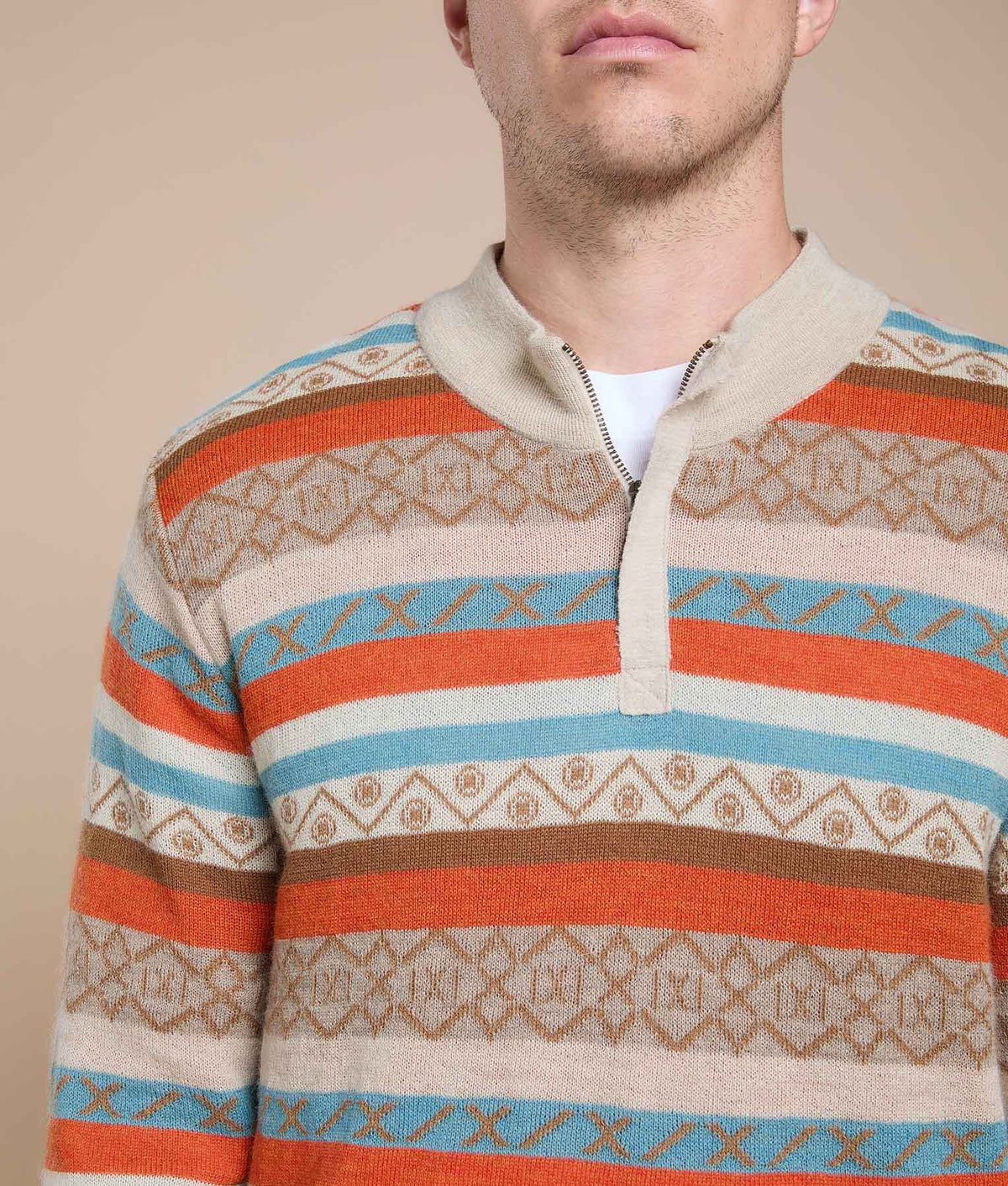 Andean Lines Jacquard Sweater