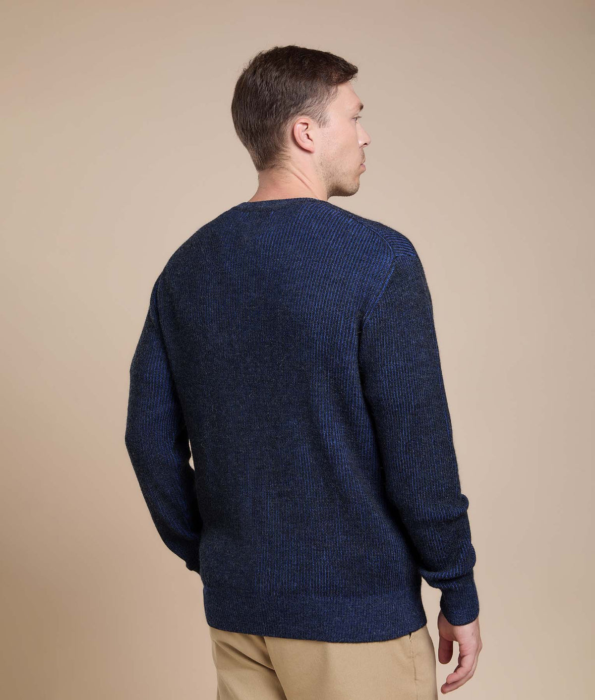 Men's Pearl Stitch Sweater