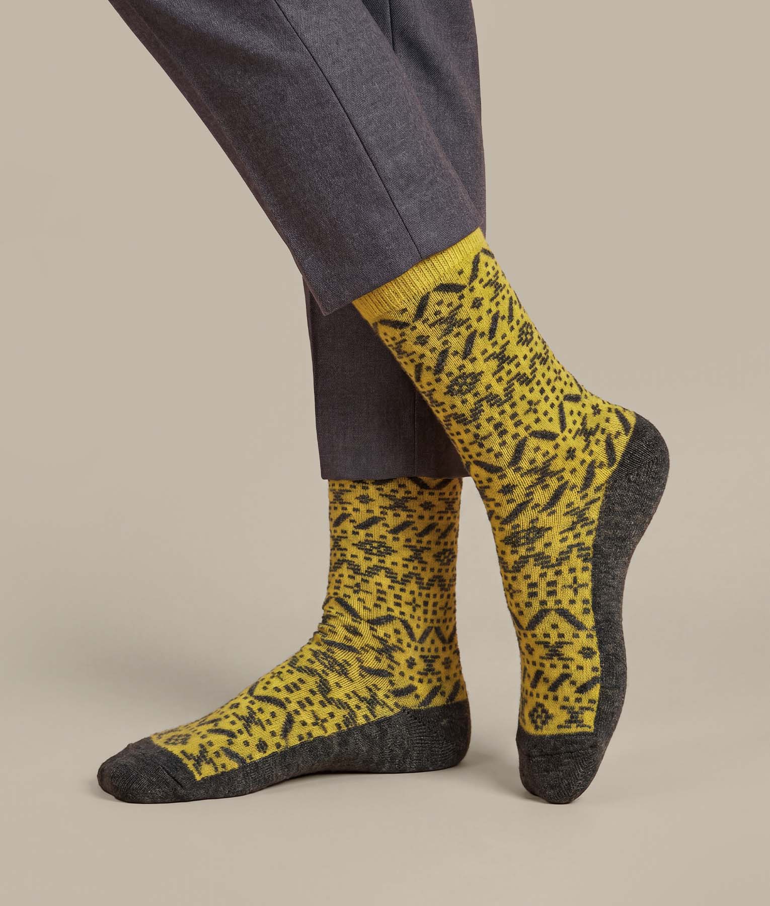 Women's  Bicolor Andes Socks