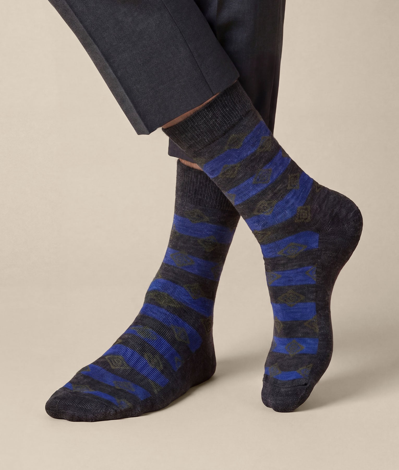Men's Icons Striped Socks