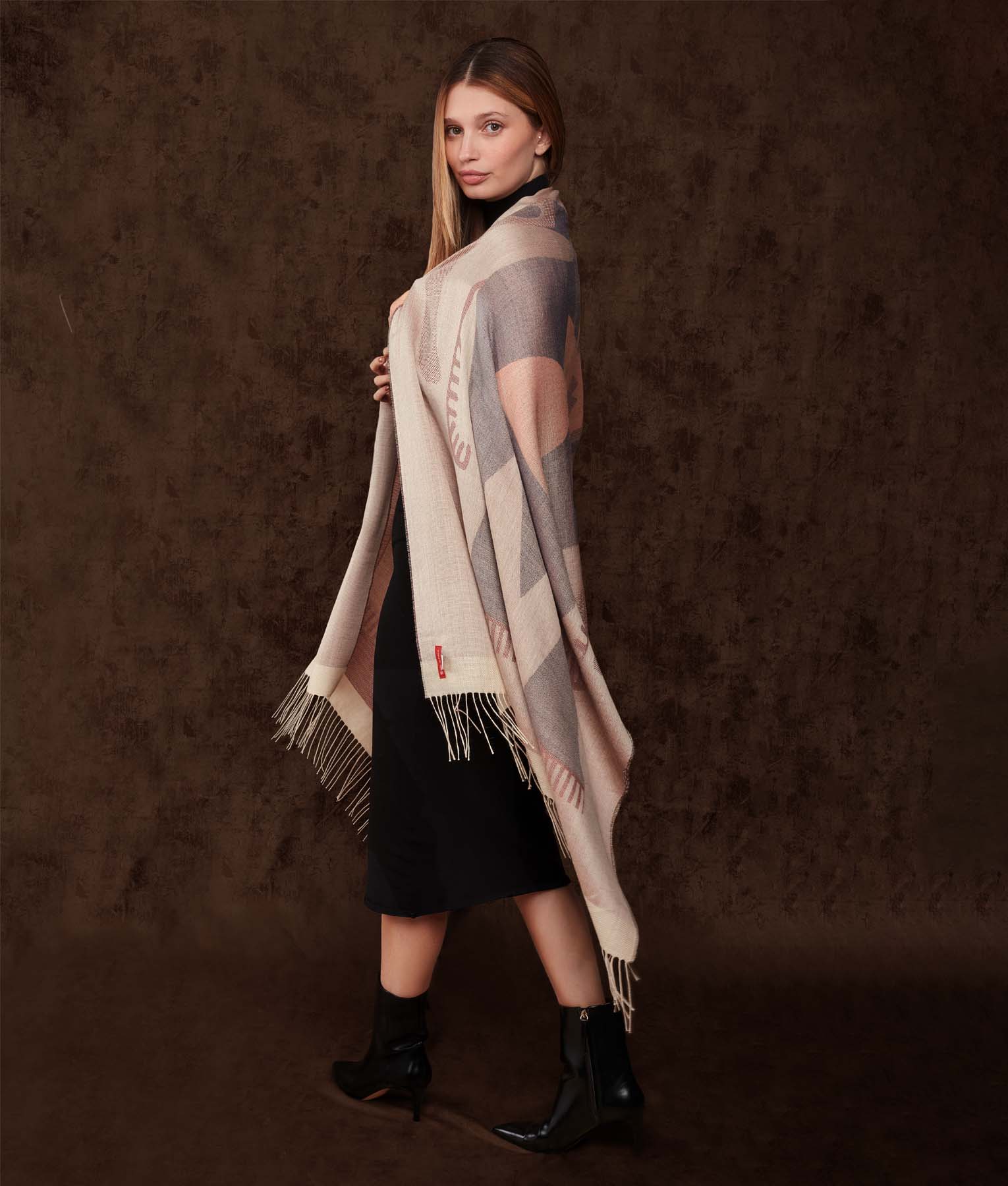 Earth & Heaven Shawl - City And Wind Chime