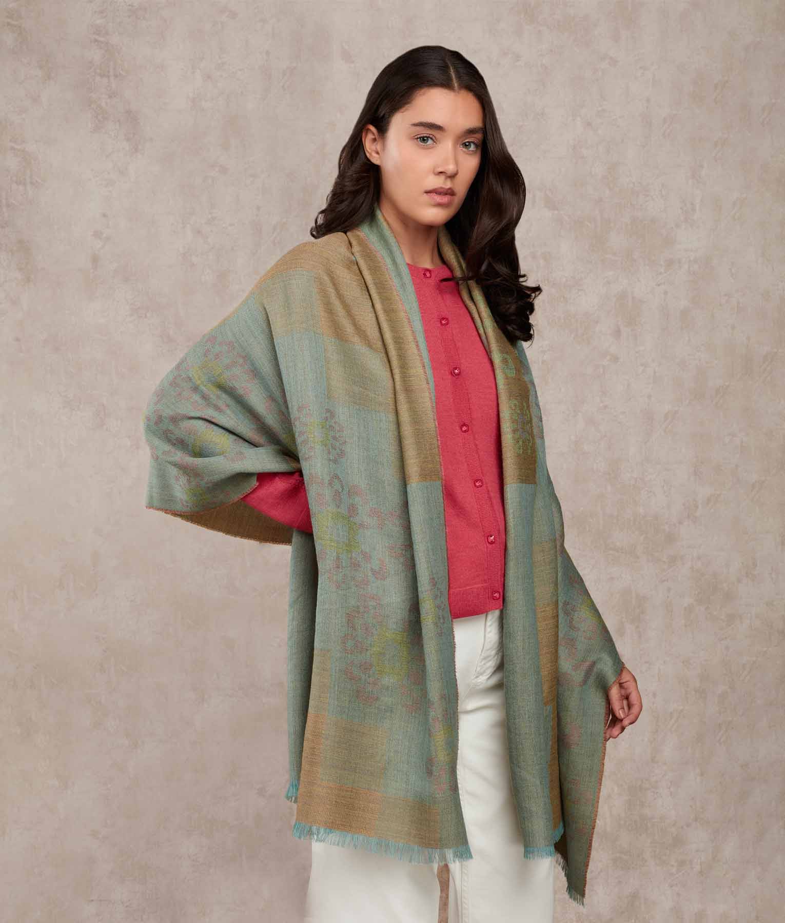 The Supreme Jacquard Shawl