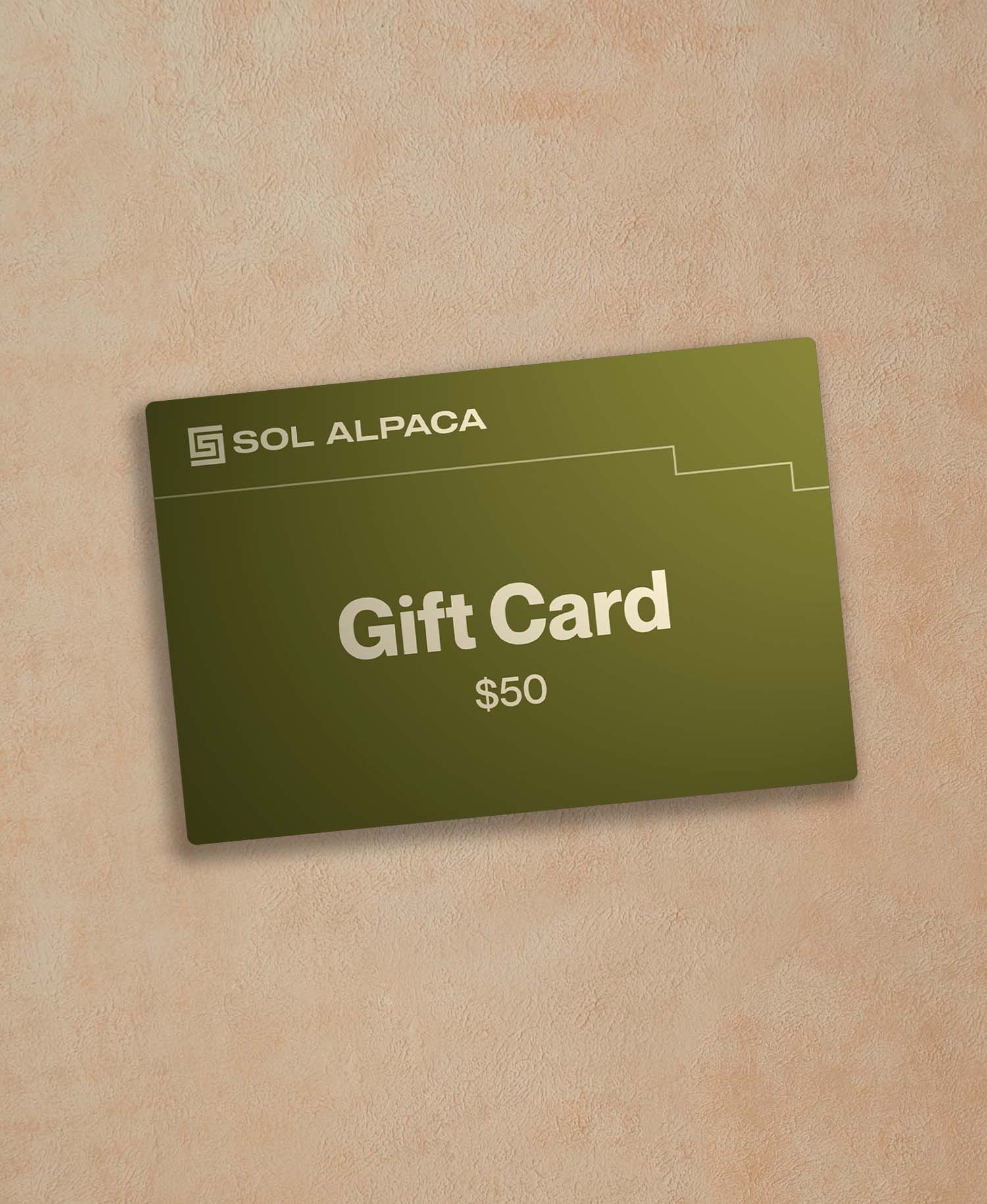 Gift card $50.00