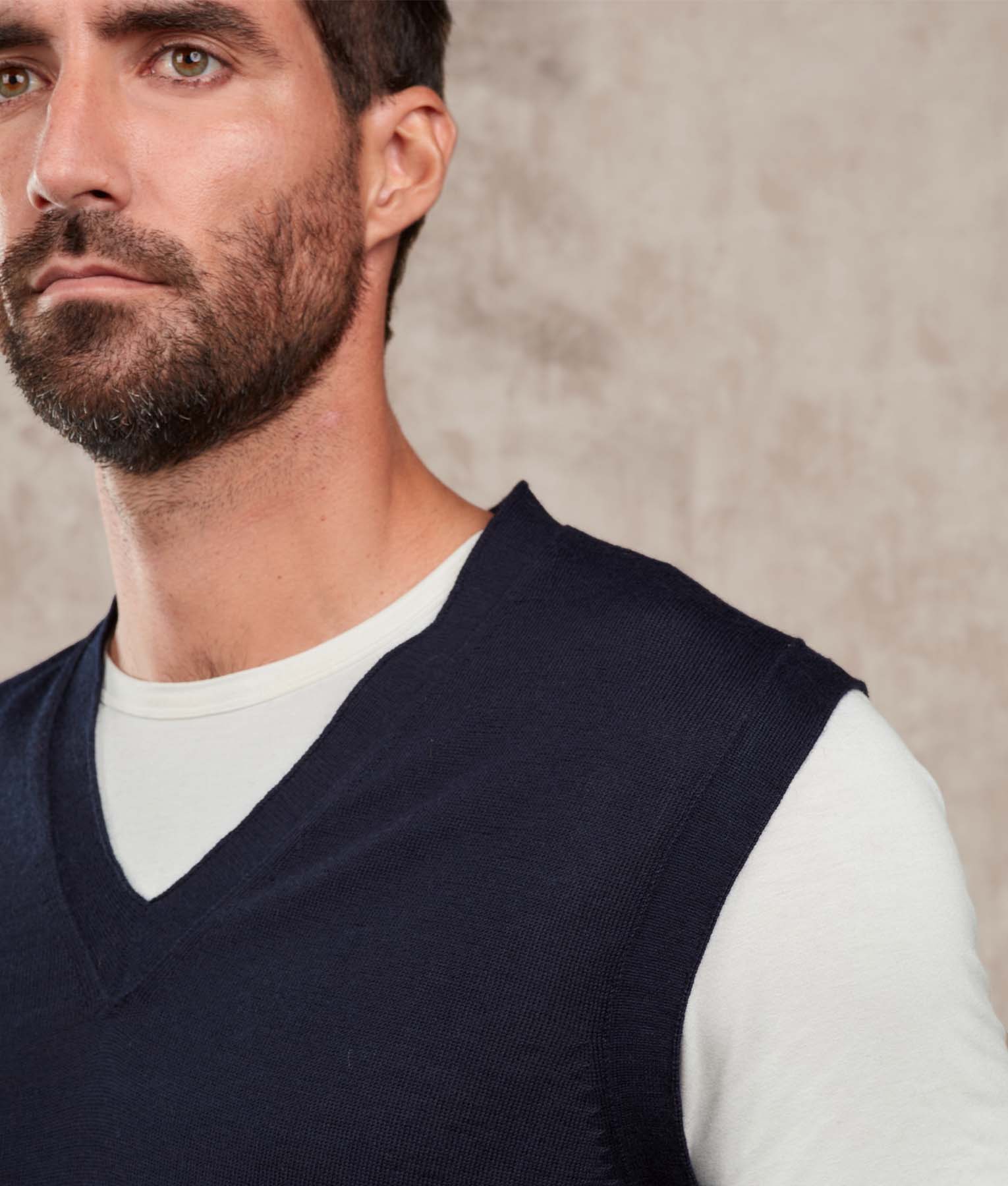 Classic Vest - Navy Blue