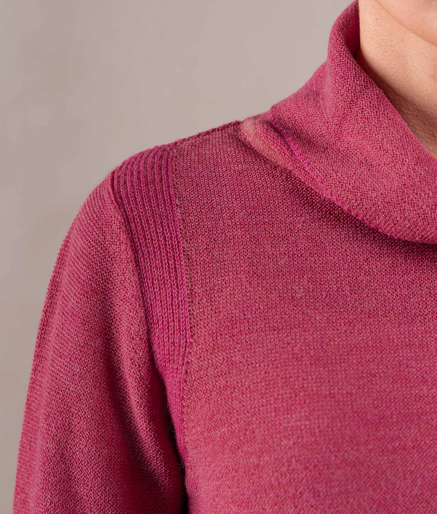 Links Sweater - Deep Pink