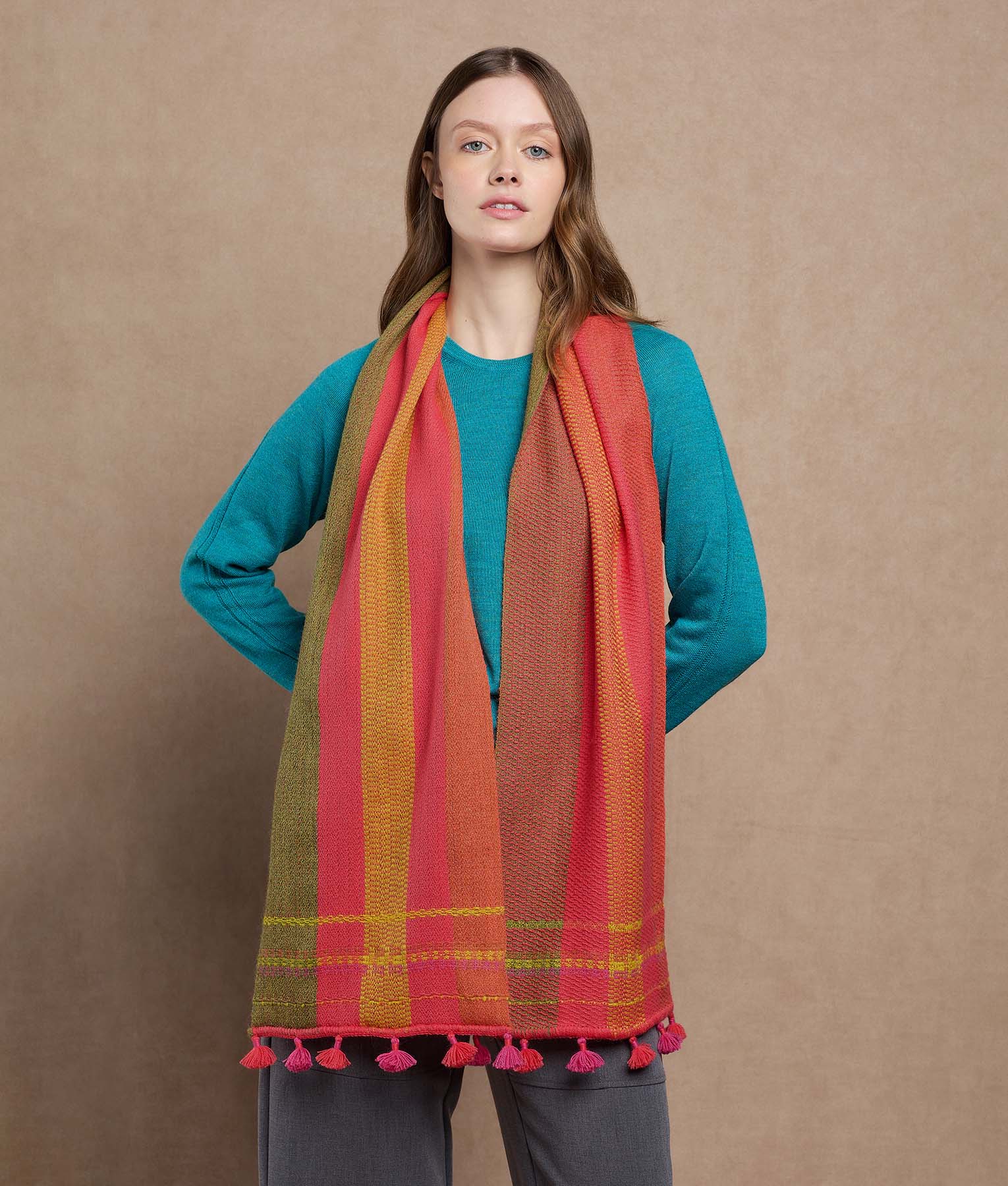 Rayas & Puntos Scarf
