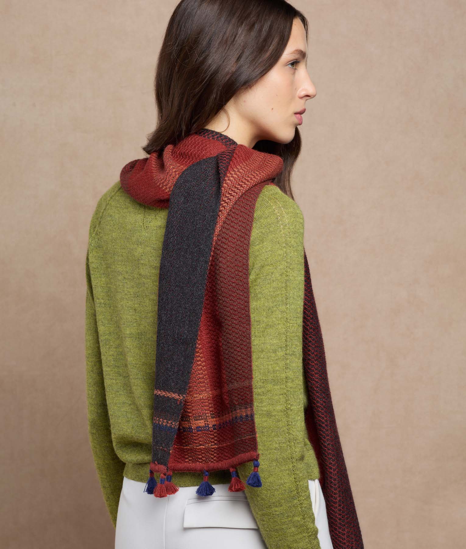 Rayas & Puntos Scarf