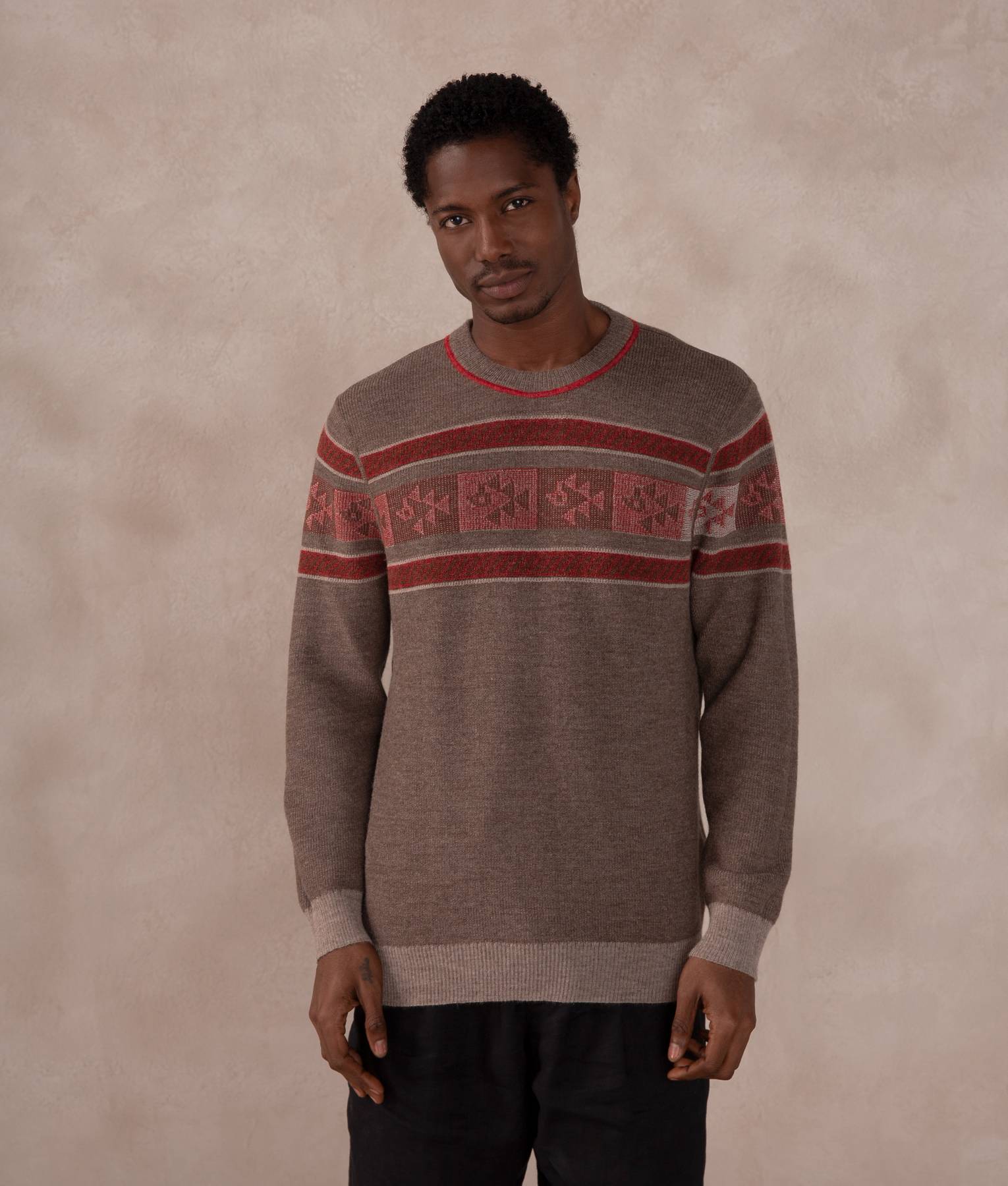 Reversible Rib-Knit Sweater