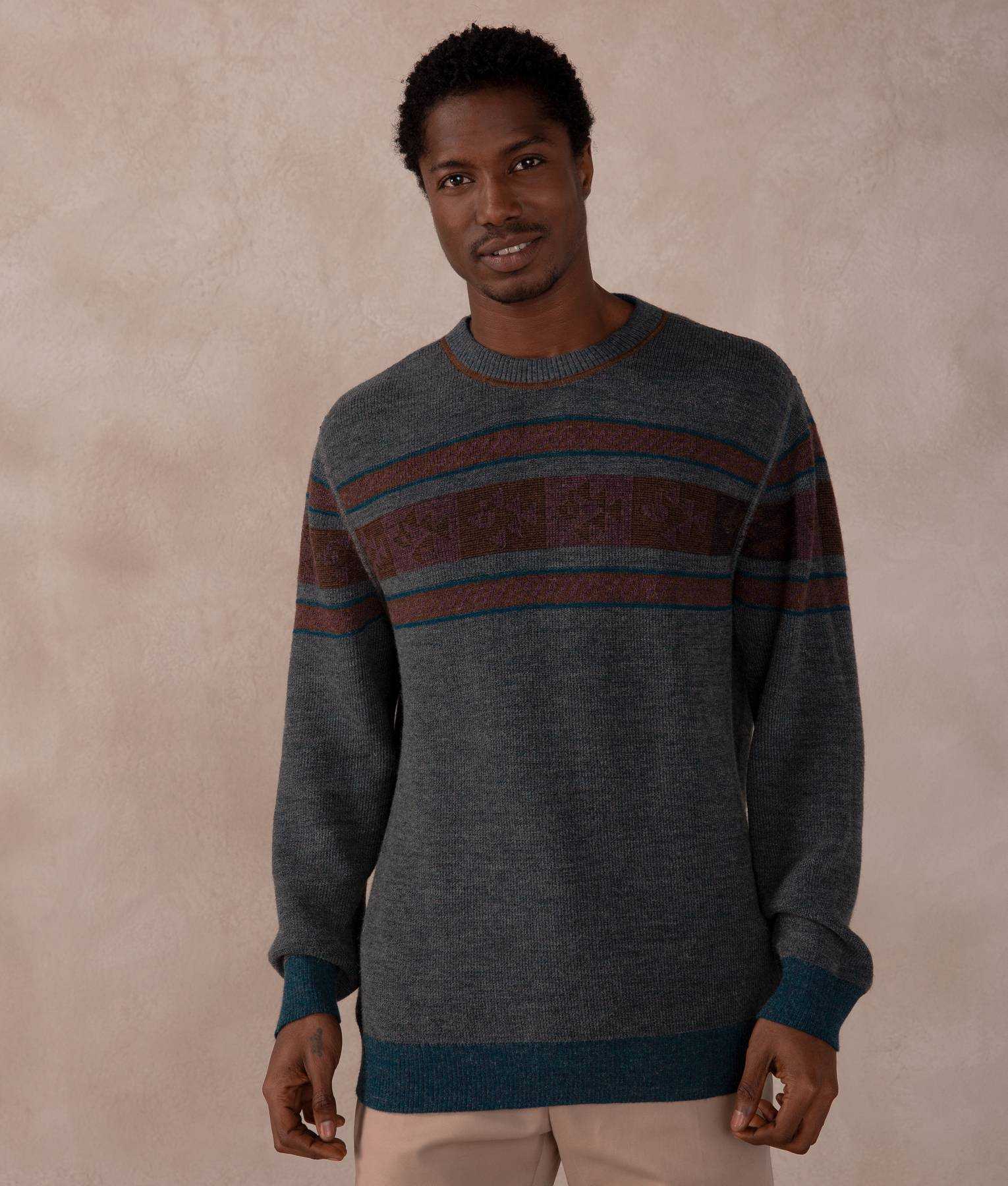 Reversible Rib-Knit Sweater